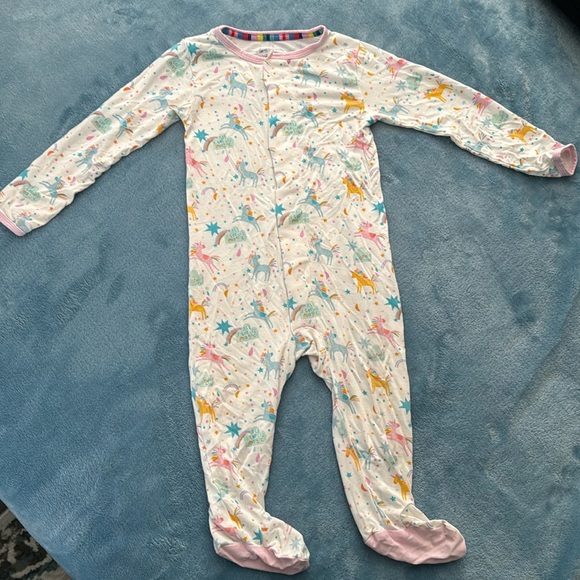 Magnetic Me All I See Is Magic Unicorn Modal Magnetic Footie 6-9 Months - Picture 1 of 5